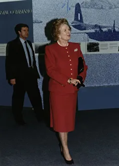 Margaret Thatcher ousted premier having been given the Queens highest honour