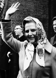 Head Scarf Prints: Margaret Thatcher Prime Minister leader of the Conservative Party 1987
