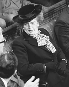 Margaret Thatcher at State Opening of Parliament - November 1986