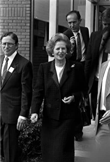 01414 Collection: MARGARET THATCHER VISITING TYNESIDE 1992 / 002260