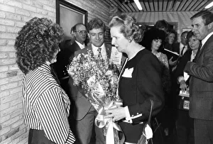 Margaret Thatcher visits the Black and Decker Factory in Spennymore