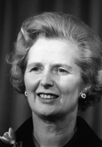 00198 Prints: Margaret Thatcher after winning the Conservative Leadership Election February