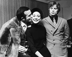 Margot Fonteyn Ballet Dancer getting a kiss off Roland Petit Dbase MSI