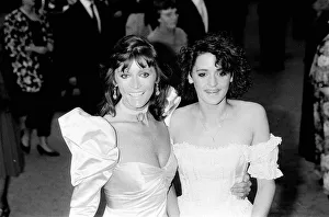 Necklace Prints: Margot Kidder Actress - Jul 1987 at the Film Premiere of Superman II