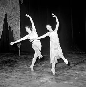 Margot and Rudolf in Pelleas et Melisande'. A photocall was held for the new