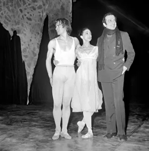 Margot and Rudolf in Pelleas et Melisande'. A photocall was held for the new