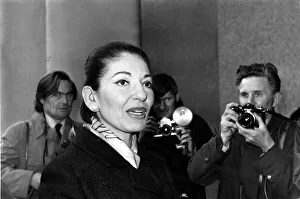 Opera Prints: Maria Callas - Maria Callas, the turbulent singer from Milan