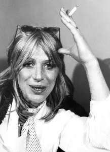 Marianne Faithfull promotes her new single The Ballad of Lucy Jordan