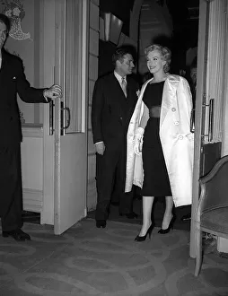 Screen Prints: Marilyn Monroe actress outside her home at Parkside House Englefield Green Surrey