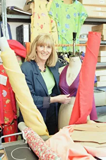 Images Dated 6th June 1997: Marion Donaldson, Fashion Designer, pictured at clothing factory in Candleriggs, Glasgow