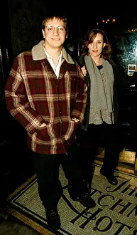 Mark Homer Eastenders actor who plays Tony Hills arrives with a friend at the Latchmere