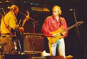 Mark Knopfler, formerly of Dire Straits, play with his alternative band the Notting