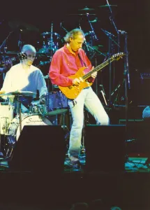 Mark Knopfler, formerly of Dire Straits, play with his alternative band the Notting
