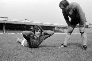 Mark Lawrenson Football Player of Brighton FC - August 1977 The new signing