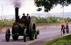 Vintage Prints: Mark Sutherland (glasses) and Mike Greenwell slowly make their way to Corbridge
