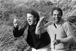 The Marley Golf Classic held at Royal Birkdale Golf Club Jimmy Tarbuck and Kenny Lynch