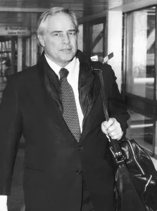 Marlon Brando Actor Arriving At Heathrow Airport From Canada Dbase