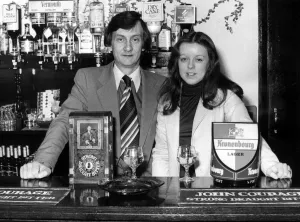 Martin and Jackie Doherty, the new managers of the revamped Tally Ho pub in Coventry City