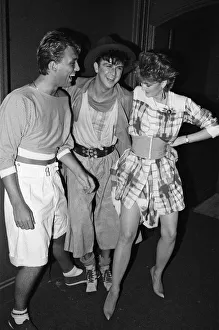 Disco Prints: Martin Kemp, Steve Strange and friend at the Music Machine in Londons Camden Town