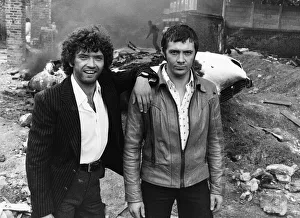Martin Shaw and Lewis Collins in The Professionals 1978 TV series
