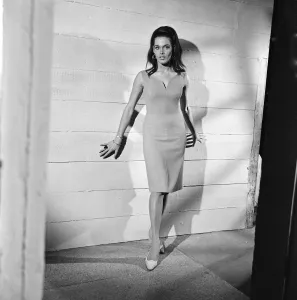 Bond Prints: Martine Beswick, actress who has appeared in 007 James bond film From Russia With Love