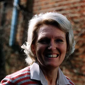 Baker Prints: Mary Berry, British food writer and television presenter. October 1982