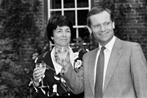 01366 Collection: Mary and Jeffrey Archer celebrate the award of a record £500, 000 libel damages