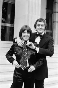 Ties Prints: Mary Quant launched her new range of neckwear at the Savoy Hotel in London