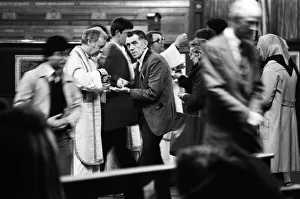 Mass is said at Westminster Cathedral for Pope John Paul II who was shot this afternoon