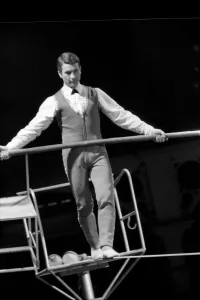 00044 Prints: As the matinee performance of Roberts Brothers Circus was starting at Roundhouse