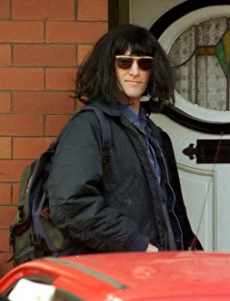 Matt Bowers boyfriend of Caroline Ahernes in disguise wearing wig