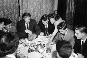 Matt Busby Series. Manchester United players lodging at Mrs Watsons