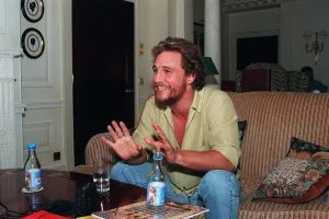 Matthew McConaughey American Actor star of Film A Time To Kill based on the novel by John