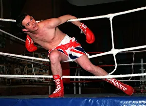Matthew Wright Mirror Journalist in London Gym July 1997 where he met Lennox Lewis