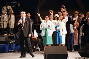 Christian Prints: Maurice Cerullo, an American pentecostal televangelist during his
