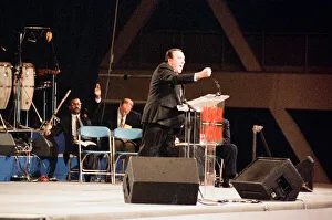 00658 Prints: Maurice Cerullo, an American pentecostal televangelist during his