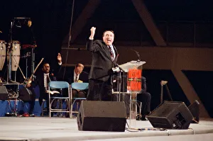 00658 Prints: Maurice Cerullo, an American pentecostal televangelist during his
