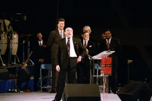 00658 Prints: Maurice Cerullo, an American pentecostal televangelist during his