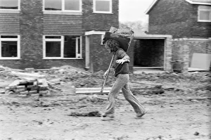 Building Prints: Max Quarterman, the 33 year old plasterers mate who earns up to £400 a week