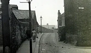 Lamp Post Prints: Maxwell Street South Shields was the site of the Johnsons glass works