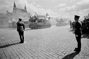 May Day Parade in Red Square, Moscow. 9th May 1967