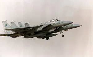 Middle East Prints: McDonnell Douglas F15 Eagles of the Royal Saudi Air Force