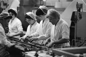 McVitie & Price Biscuit Factory, Harlesden, London, Tuesday 15th February 1966