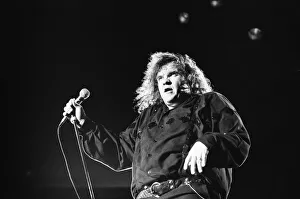 Meat Loaf (real name Michael Lee Aday) appearing at The Reading Festival