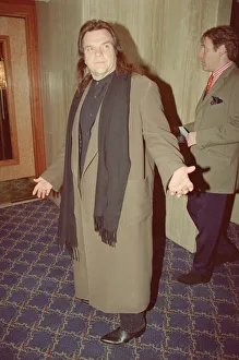 Meat Loaf. Also sometimes spelt Meatloaf, arrives at The Capital Radio Awards