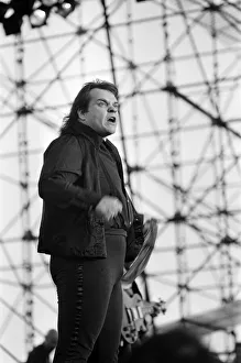 Meatloaf performing at Monsters of Rock festival at Castle Donington. 20th August 1983