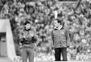 Together Prints: Medal ceremony after final of Mens 800 metres at the 1980 Summer Olympics in Moscow