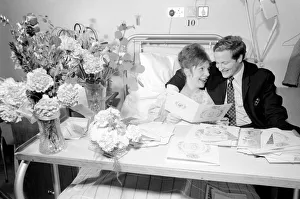Medical: Mrs. Rosemay Letts mother of the quins pictured today in her room