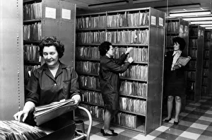 Medical Records Department at Coventry and Warwickshire Hospital, Coventry, West Midlands