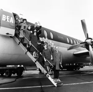 Meet The Beatles Competition Winners, run by the Sunday Mirror Newspaper